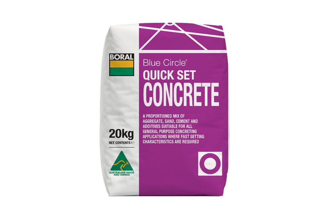 RAPID SET CONCRETE 20KG BAG
