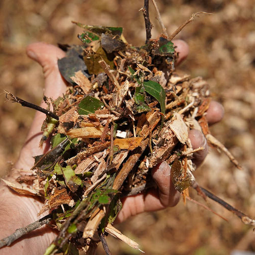 LEAF MULCH CUBE 1/4 [Sz:1/4]