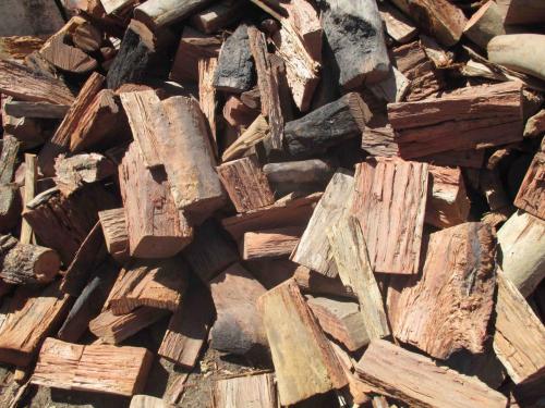 FIREWOOD HARDWOOD MIXED CUBE 3/4 [Sz:3/4]