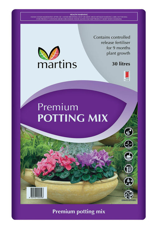MARTINS 50LT POTTING MIX