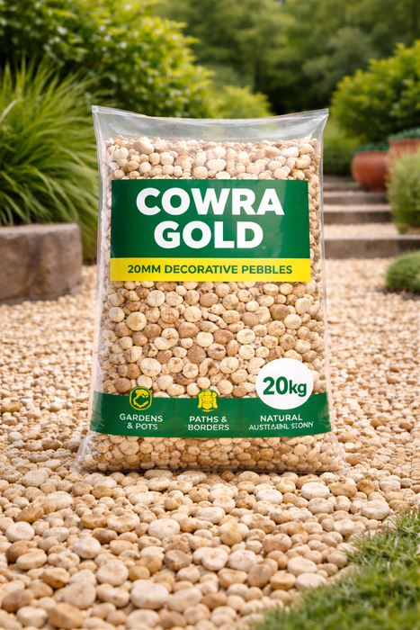 COWRA GOLD 20MM BAG 20kg