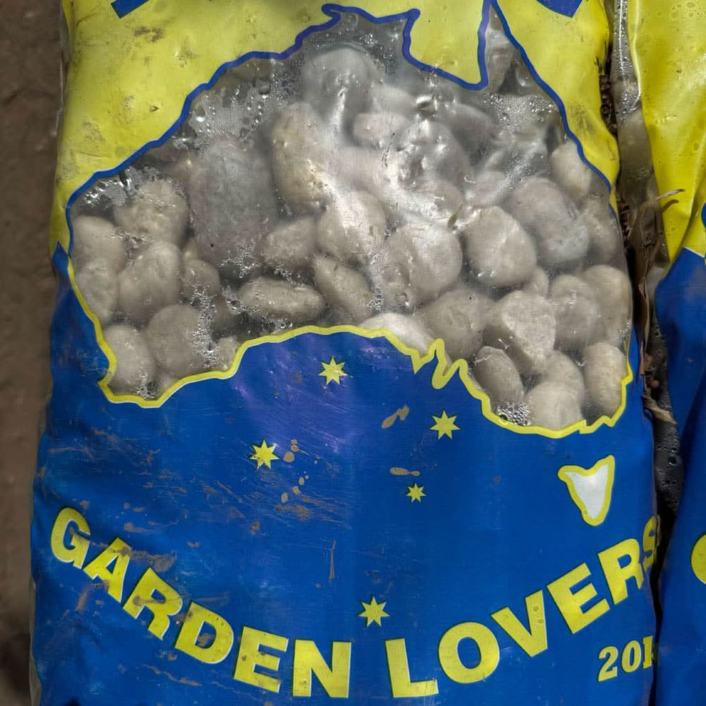 Cowra White 40mm Gravel - Decorative Stones for Landscaping