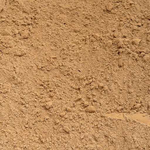 Premium 90/10 Top Dress close-up showing the fine screened sandy texture