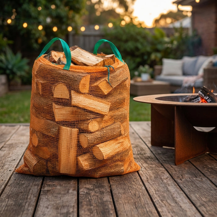 PIZZA CUT FIREWOOD - 15KG BAG
